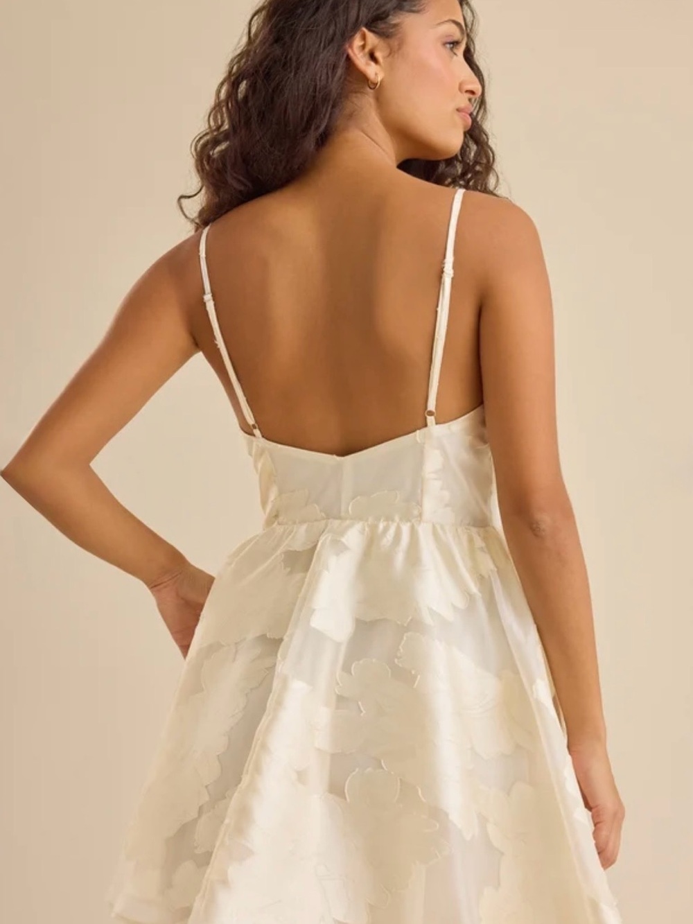 Altar'd State Novalee Satin Mini Dress - Picture 6 of 7